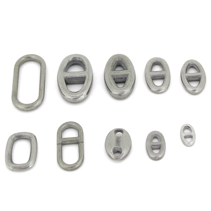 10Pcs Stainless Steel Double H - đánh giá và giá Jewelry Making Charms