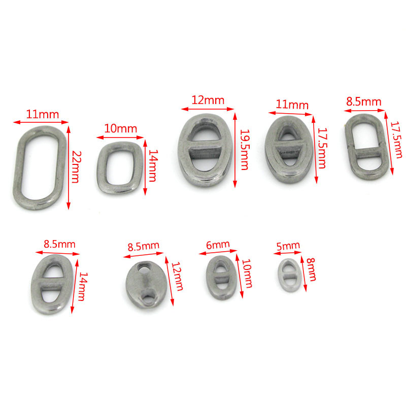 10Pcs Stainless Steel Double H - đánh giá và giá Jewelry Making Charms