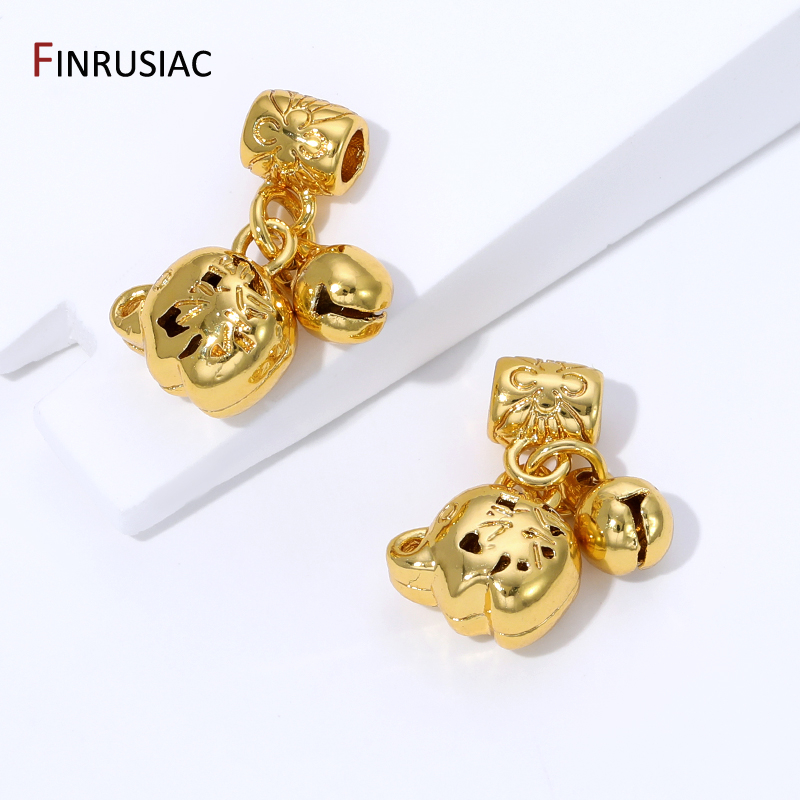 18K Gold Plated Brass Pendant  - đánh giá và giá Jewelry Making Charms
